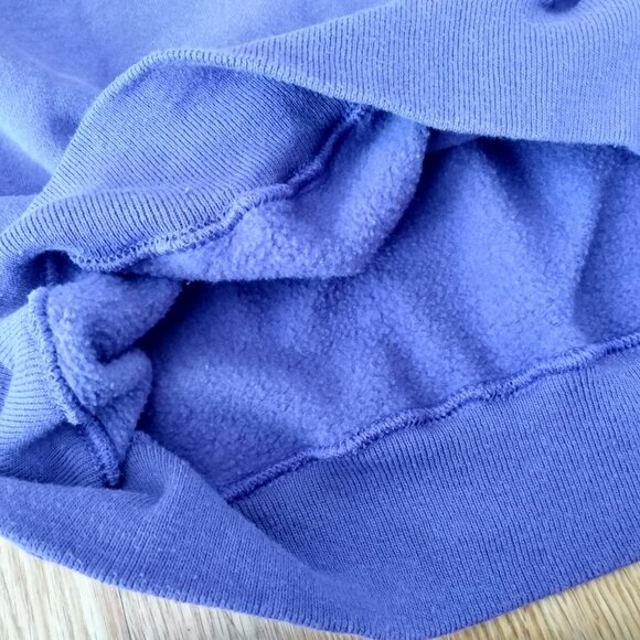 Vintage Boeing Sweatshirt PURPLE XL Hanes Airplane Aviation Collectible - Picture 11 of 16